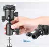 ULANZI F38 Quick Release Mount Adapter su 16mm kaiščiu ir 12mm kaiščio imtuvu, 1/4 inch-20 sraigtas, juodas