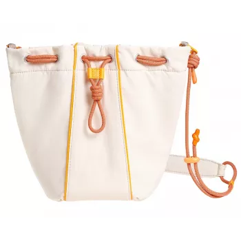 ULANZI DS01 Crossbody Sling Bag, smėlio spalvos, skirta veidrodiniams fotoaparatams, telefonui