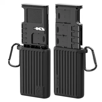 Ulanzi MCR-02 USB-C 3.1 Gen 1 SD/MicroSD kortelių skaitytuvas – Space Gray