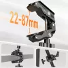 Ulanzi HD02 Super Clamp Crab Clamp su 1/4 colio ir 3/8 colio sriegiais, skirtas Magic Arm