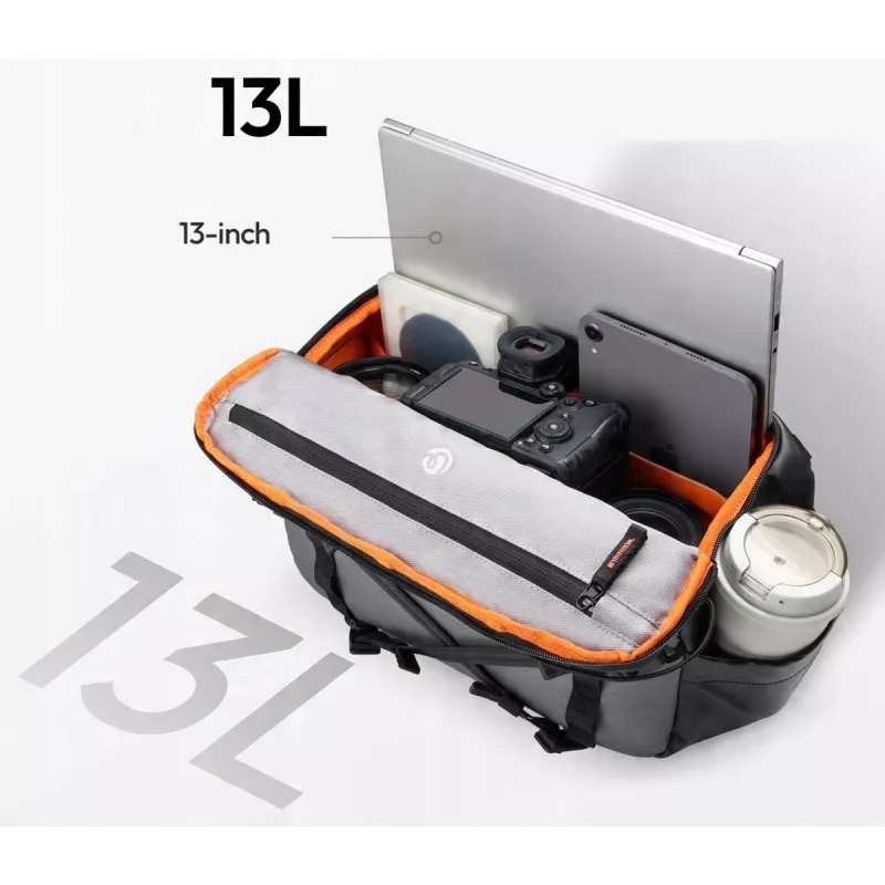 ULANZI SU02 Sling Crossbody Camera Bag, juoda