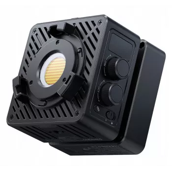 Ulanzi EC65 65W COB LED vaizdo šviesos studijos lempa su Bowens laikikliu, 2700K-6500K, CRI≥95, TLCI≥96, Bluetooth programėlės valdymas