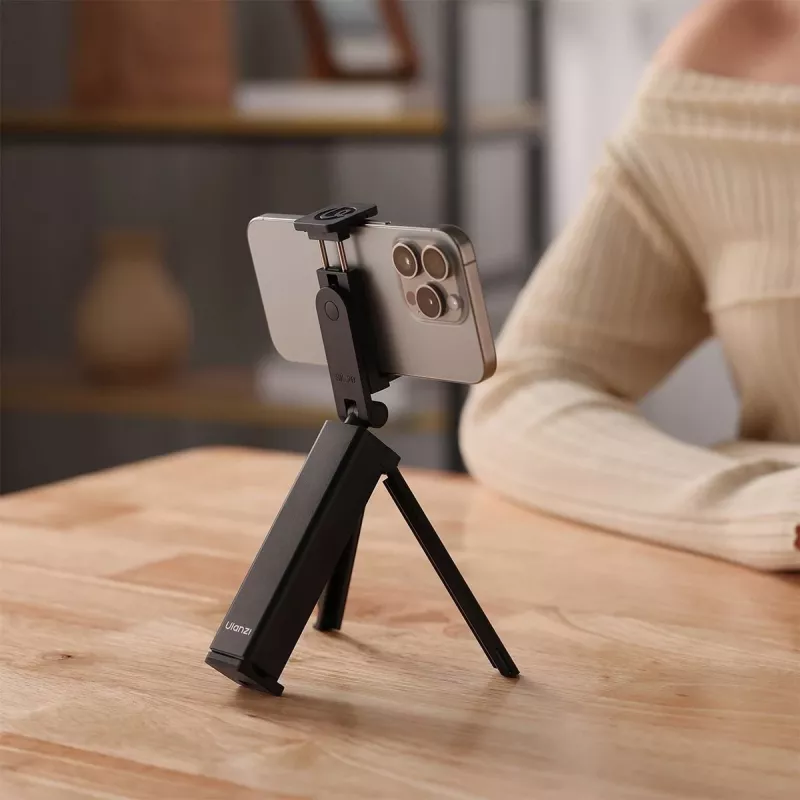 ULANZI SK-20 3-in-1 Travel Tripod Grip Stand Phone Holder, Smartphone