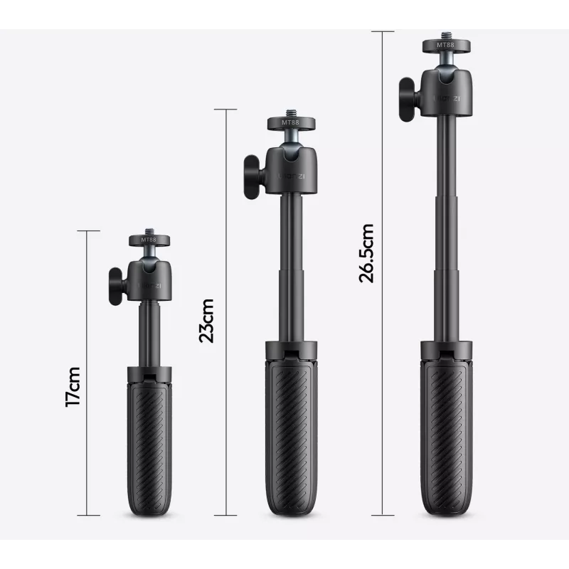 Ulanzi MT88 Mini Tripod / Vlogging Grip - Black