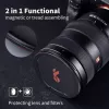 K&F Concept M-Cap Magnetic Lens Cap 77mm Black