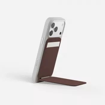 Moft Movas Snap Tripod – MagSafe magnetinė piniginė ir telefono stovas, juodas
