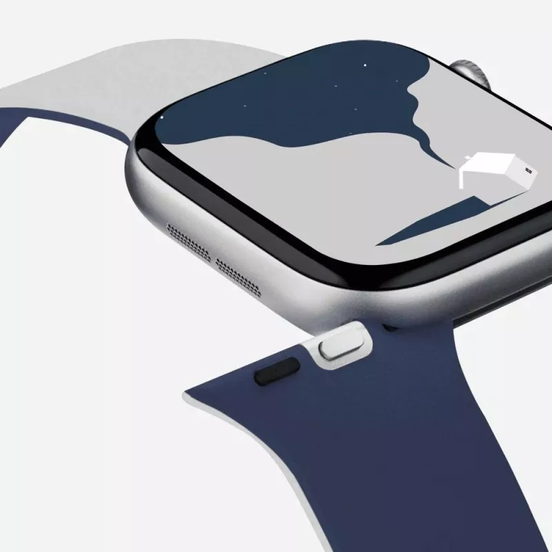 MOFT Snap Duo Apple Watch Band Navy Blue / Misty Cove