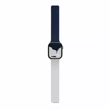 Moft Snap Duo Reversibilus laikrodžio dirželis, skirtas Apple Watch 1-5/6/7/8/9/10/11/SE/SE 2/SE 3/Ultra/Ultra 2/Ultra 3 (42/44/45/46/49 mm) Navy Blue / Misty Cove