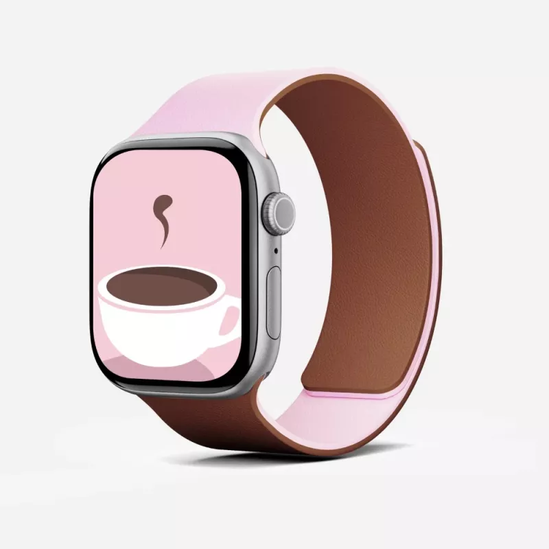 Moft Snap Duo Apple Watch Dirželis Rožinis/Rudas