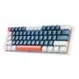 MACHENIKE K500-B61 60% Mechaninė Žaidimų Klaviatūra, Outemu Blue Jungikliai, RGB Apšvietimas, Mėlyna/Balta