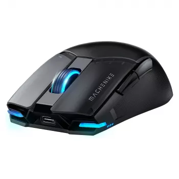 Machenike M7 Pro belaidė žaidimų pelė - juoda