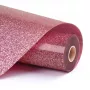 LOKLIK Glitter Heat Transfer Vinyl – rožinė – 30,5 x 90 cm