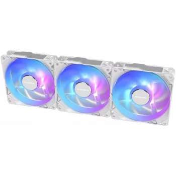 TCOMAS FA200 White Triple Pack 3x120mm korpuso ventiliatoriai