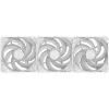 TCOMAS FA200 White Triple Pack 3x120mm korpuso ventiliatoriai
