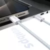 Dudao L6C USB-C į USB-C 60W PD 2m Baltas