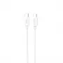 Dudao L4C USB-C į USB-C 1,2 m Baltas