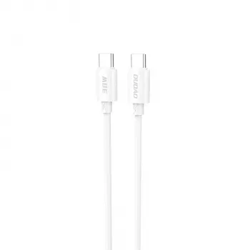 Dudao L4C USB-C į USB-C laidas, 2 m, baltas