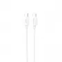 Dudao L4C USB-C į USB-C laidas, 2 m, baltas