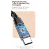Dudao L13C+ 2-in-1 USB-C į USB-C adapteris su garsu ir įkrovimu