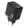 Dudao A28C 45W GaN Wall Charger su USB-C laidu - Juoda