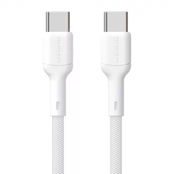Dudao L9C USB-C į USB-C 1 m Baltas