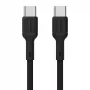 Dudao L9C USB-C į USB-C 1m juodas įkrovimo ir duomenų laidas