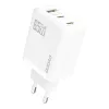 Dudao A29C 65W GaN USB-C įkroviklis su kabeliu – balta