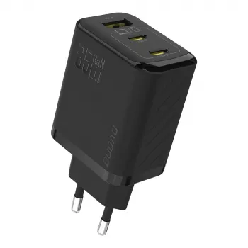Dudao A29C 65W GaN USB-C įkroviklis su USB-C laidu - Juoda