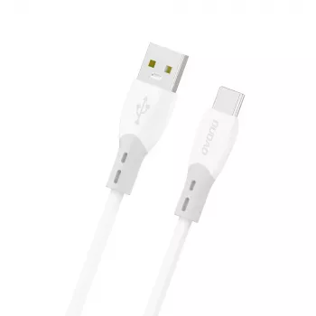 Dudao L25ST USB-A į USB-C laidas 1m baltas