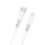 Dudao L25ST USB-A į USB-C laidas 1m baltas