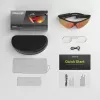 BleeqUp Ranger AI Sports Camera Glasses Pink
