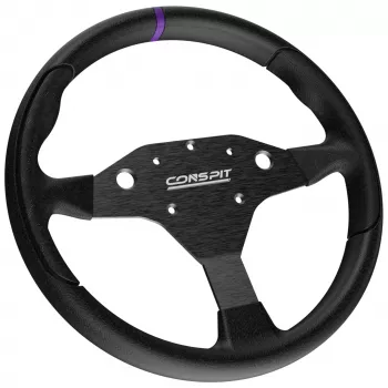 CONSPIT RX320 apvalus vairas - 320 mm Alcantara