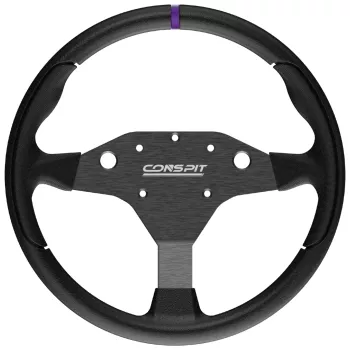 CONSPIT RX320 apvalus vairas - 320 mm Alcantara