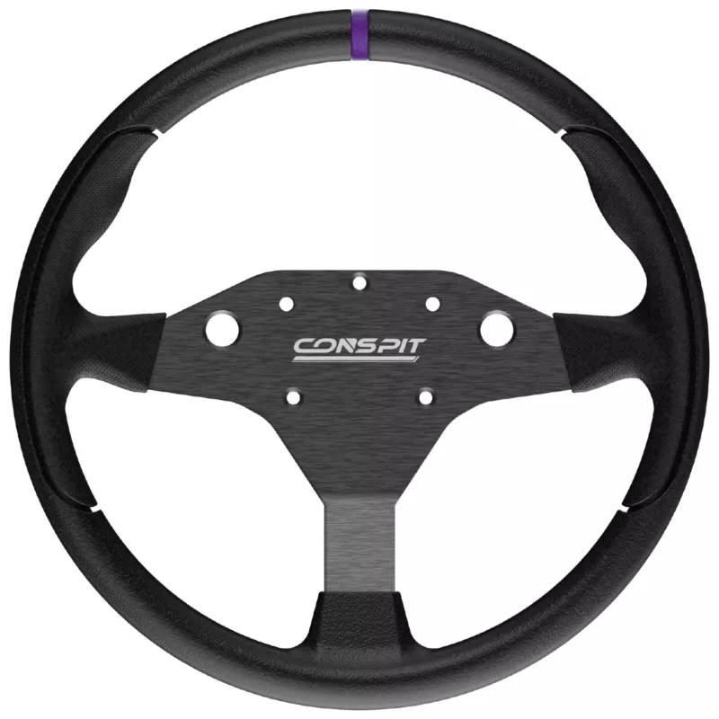 CONSPIT RX320 apvalus vairas - 320 mm Alcantara