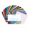 LOKLIK Europe Permanent Adhesive Vinyl Material Set (A4) – 20 spalvų rinkinys