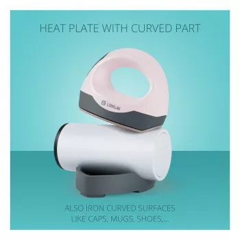 LOKLIK ImPress Mini 3 šiluminis presas – pastelinė rožinė