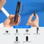BOYA MAGIC-05 belaidis mikrofonas 2,4 GHz USB-C – juodas