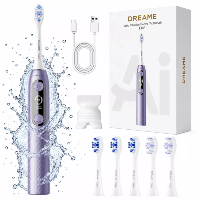 Dreame E10F Set Purple robotas dulkių siurblys ir šluostė