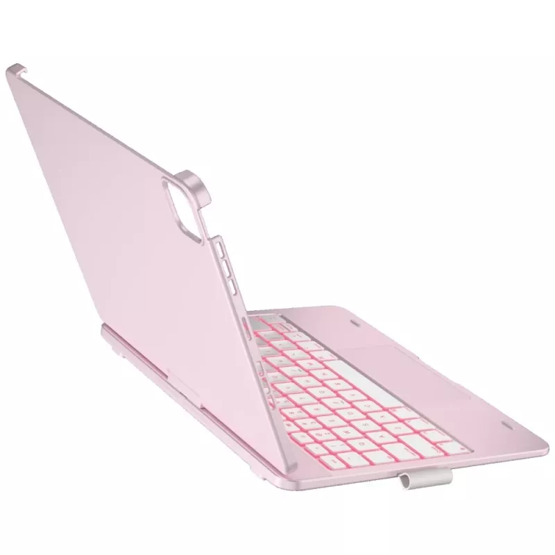 Typecase Flexbook Touch Detachable Keyboard Folio Case, iPad Air 11 M2 2024 / M3 2025 / M4 2026, šviesiai rožinė