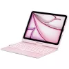 Typecase Flexbook Touch Detachable Keyboard Folio Case, iPad Air 11 M2 2024 / M3 2025 / M4 2026, šviesiai rožinė