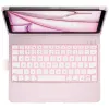 Typecase Flexbook Touch Detachable Keyboard Folio Case, iPad Air 11 M2 2024 / M3 2025 / M4 2026, šviesiai rožinė