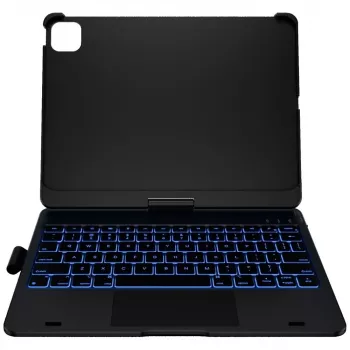 Typecase Flexbook Touch klaviatūrinis dėklas, skirtas iPad Pro 11 (2024/2025), juodas