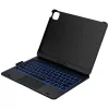Typecase Flexbook Touch klaviatūrinis dėklas, skirtas iPad Pro 11 (2024/2025), juodas