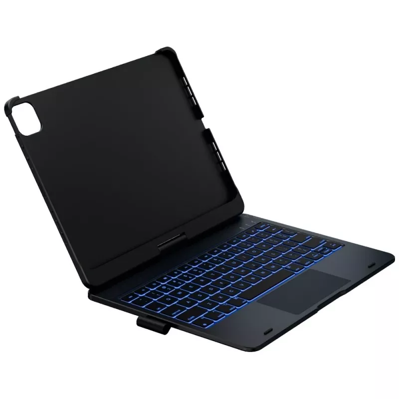 Typecase Flexbook Touch klaviatūrinis dėklas, skirtas iPad Pro 11 (2024/2025), juodas