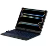 Typecase Flexbook Touch klaviatūrinis dėklas, skirtas iPad Pro 11 (2024/2025), juodas