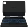 Typecase Edge Keyboard Case, skirta iPad Air 11 M2 2024 / M3 2025 / M4 2026, anglies pluoštas, juoda