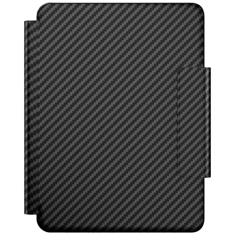 Typecase Edge Keyboard Case, skirta iPad Air 11 M2 2024 / M3 2025 / M4 2026, anglies pluoštas, juoda