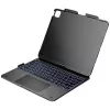 Typecase Flexbook Touch klaviatūros dėklas, skirtas iPad Air 13 M2 2024 / M3 2025 / M4 2026, pilkas