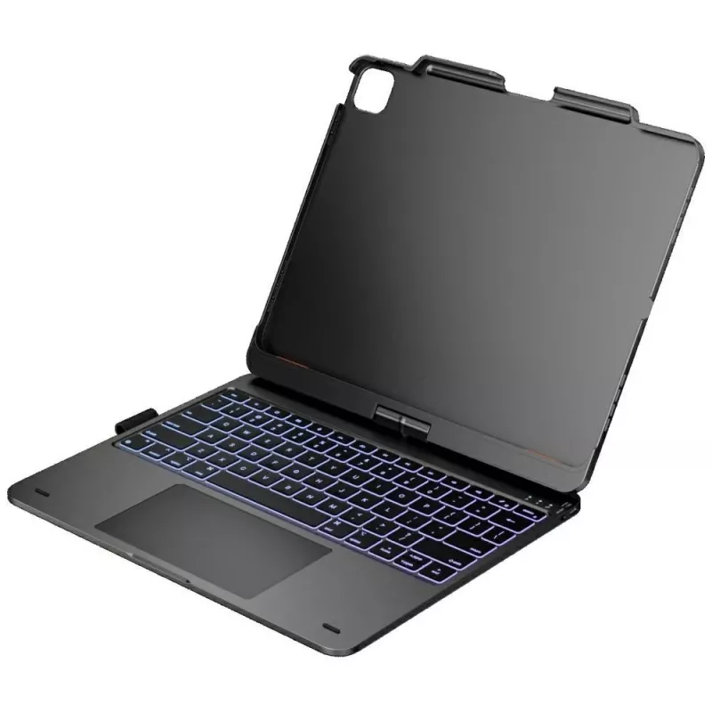 Typecase Flexbook Touch klaviatūros dėklas, skirtas iPad Air 13 M2 2024 / M3 2025 / M4 2026, pilkas