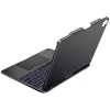Typecase Flexbook Touch klaviatūros dėklas, skirtas iPad Air 13 M2 2024 / M3 2025 / M4 2026, pilkas